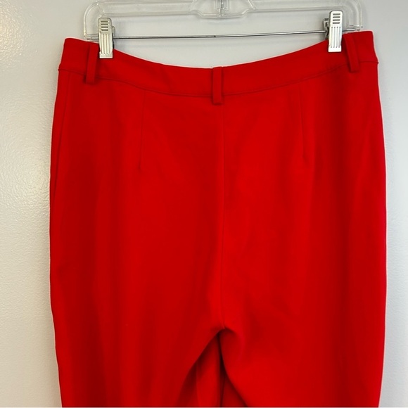 Superdown Wendy Angle Down Red Trouser Pants Size Medium - Picture 8 of 10